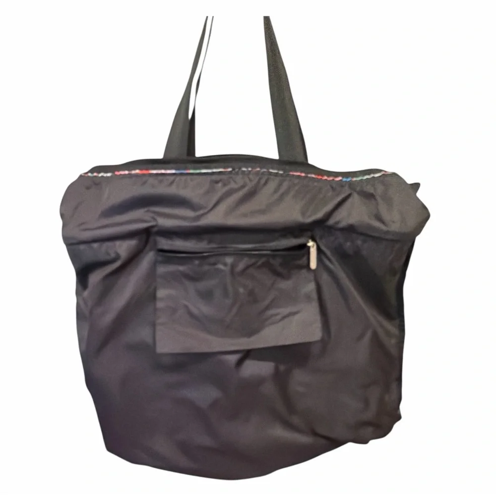 LeSportsac Skateboard Peace All-Over Print Large Tote